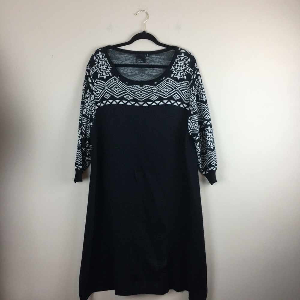 ASOS warm Knit Long Sleeve Plus Size 22 Dress
